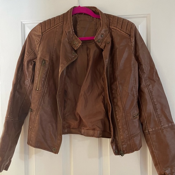 Aeropostale Jackets & Blazers - Women’s small faux leather jacket, Size Small, Aeropostale